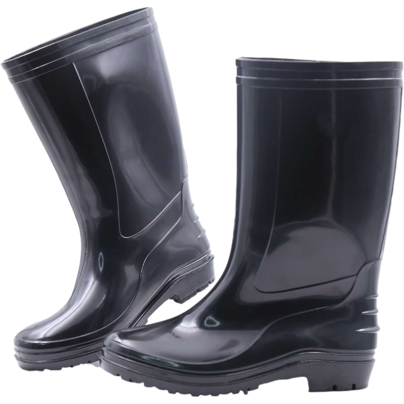 Water Rubber Black Hot Tall Women Sex Girls With Animal Men Rain Boots