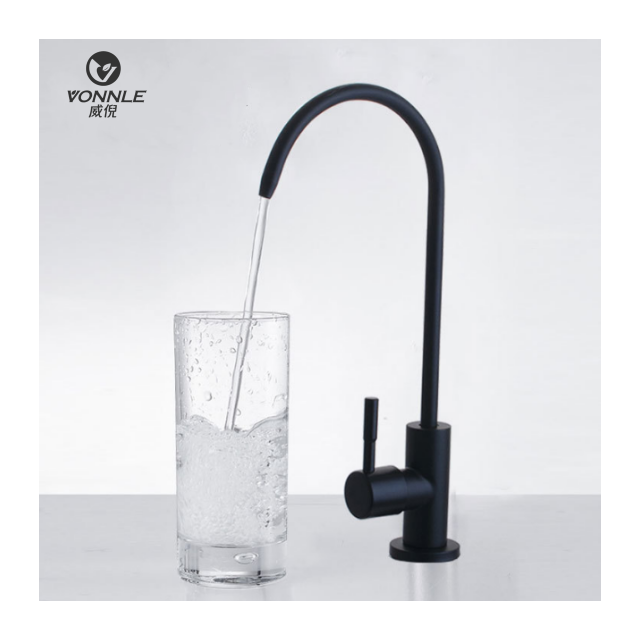 And cold kitchen faucet water mixer kitchen tapsteel sanitary ware single handle kitchen faucetkitchen faucet black