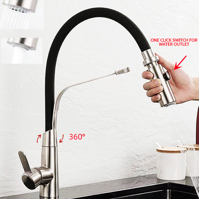 New style  design faucet stainless steel kitchen faucets mixers & taps modern kitchen faucet