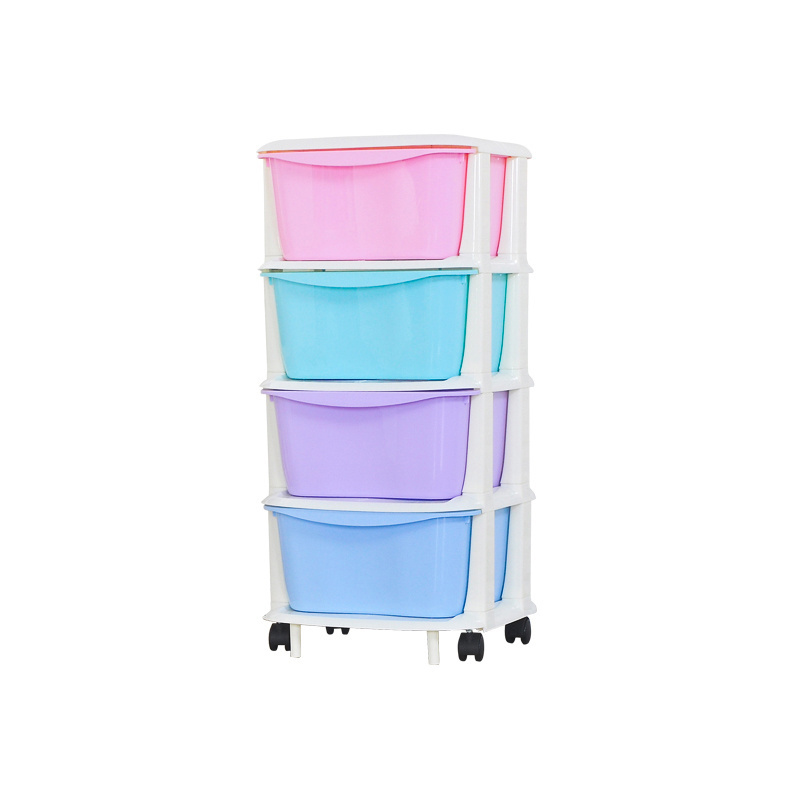 Plastic drawers sundries storage clothes baby clothes cabinet on sale