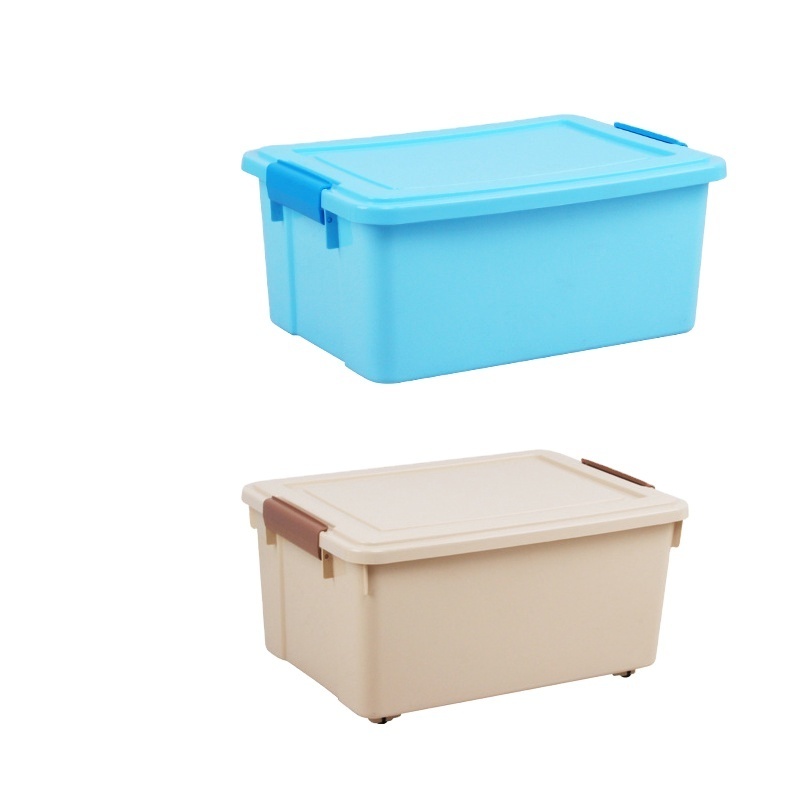 250L Non-transparent Multifunction Storage Box Plastic Toy Storage Bins