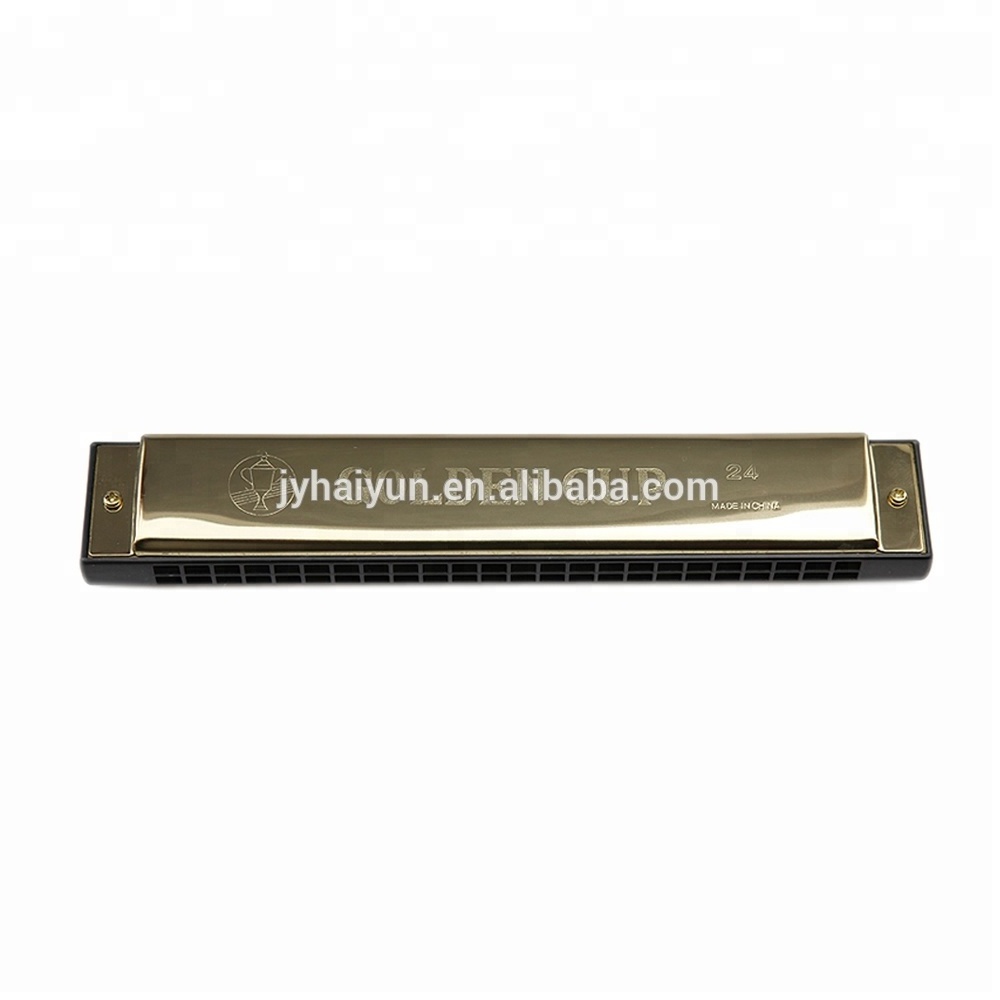 Sealed Harmonica Mouth Organ Harp JH024-5 Seasound Factory Cheap 24 Holes Silver Resin Stainless Steel Professional Copper ABS