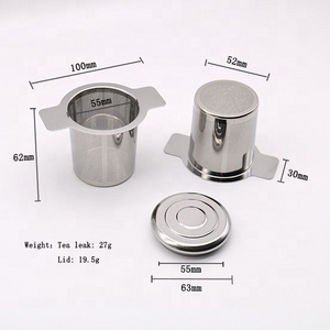 SUS 304 ECO stainless steel mesh tea leak, tea infuser,tea strainer with lid