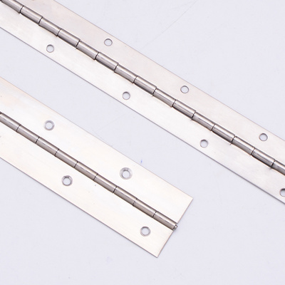 Factory Directly Stainless Steel 304 Continuous Long And Small Folding 180 Degree Metal Piano Hinge Hardwares