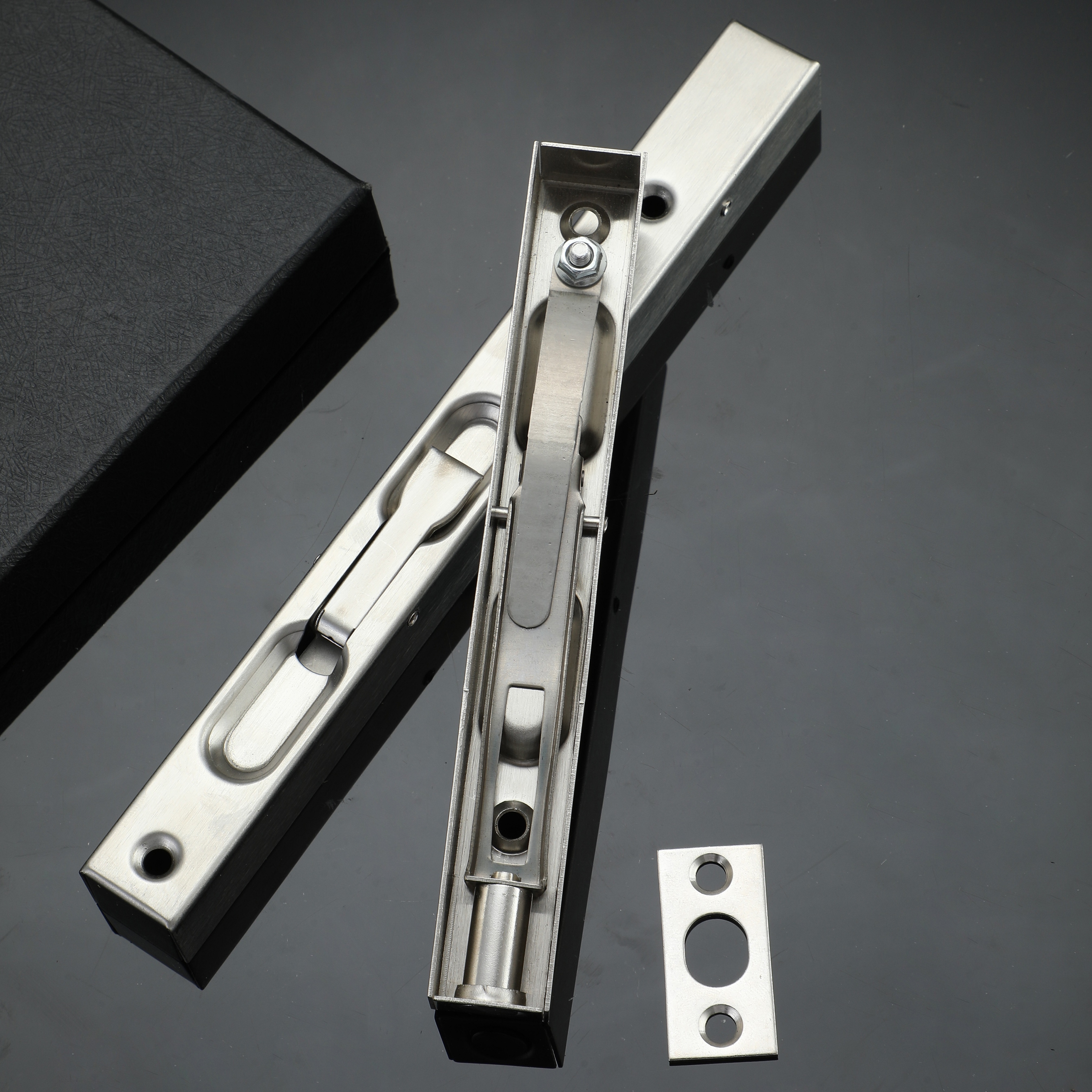 High Quality Stainless Steel Flush Door Bolt Lock Conceal Insert Flush Sliding Bolt