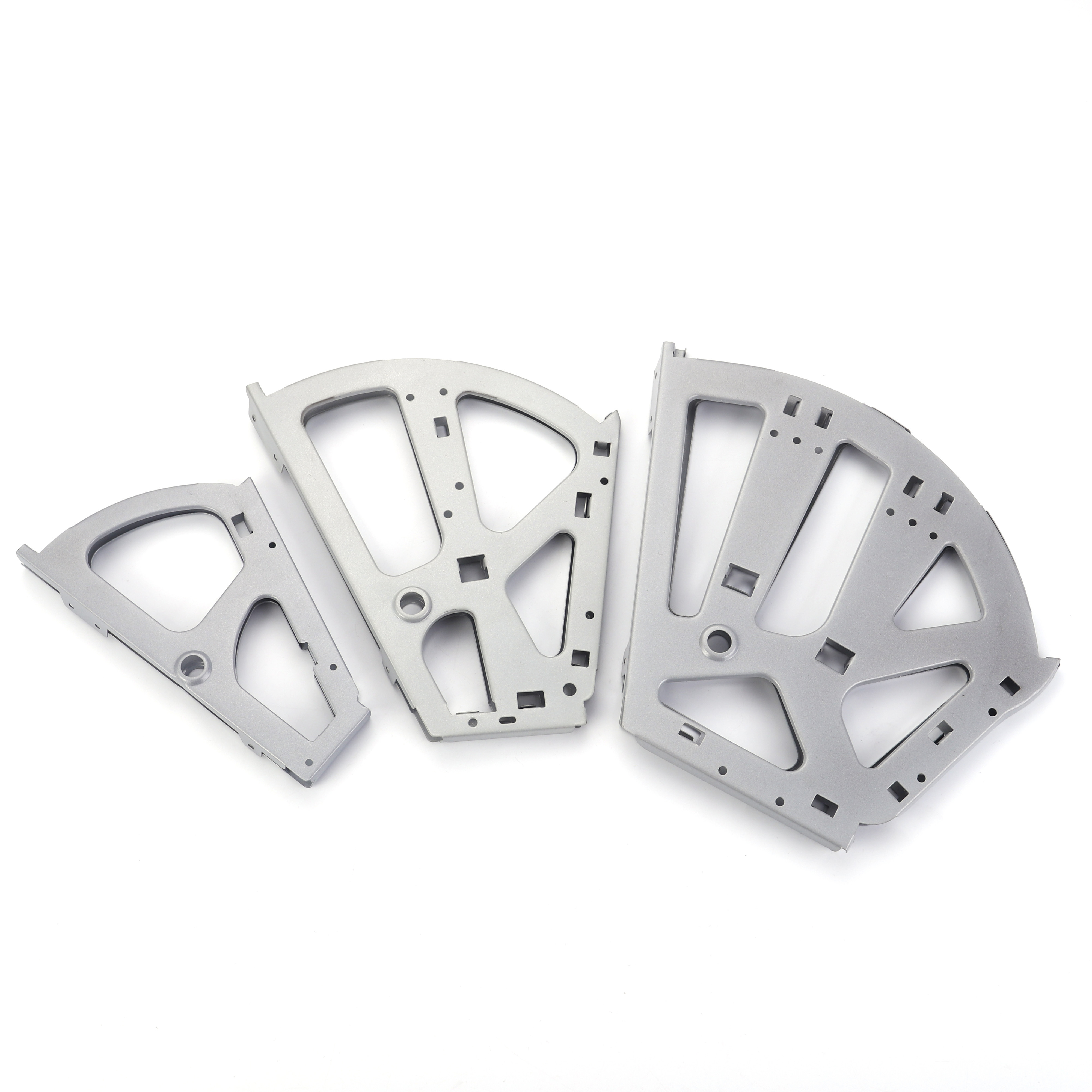 Multi-layer stainless steel flip rack shoe cabinet tipper rack flip plate hidden shoe rack hardware accessories