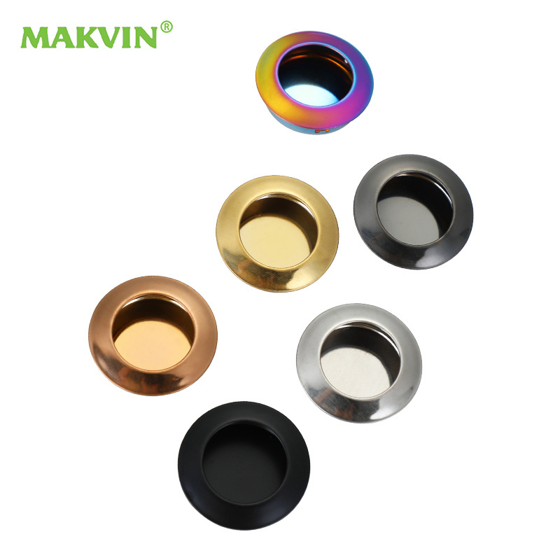 Furniture Hardware Aluminium for Kitchen Cabinets Door Pull Handle Material Handle Black OEM Customized Building Style Knob Room