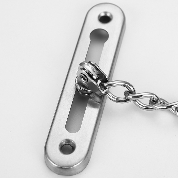 Door Guard Stainless Steel Security Door Chain For Home Hotel door bolt  latch