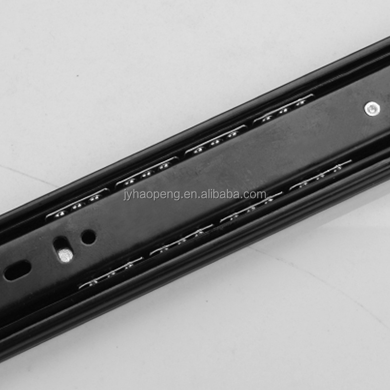 Width 45MM Soft Closed Hydraulic Buffer Furniture Drawer Slide Rail Traditional Drawing 8