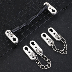 Door Guard Stainless Steel Security Door Chain For Home Hotel door bolt  latch