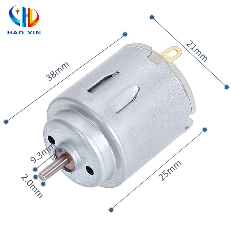 RA 140 3-6V round carbon brush permanent magnet small electric micro dc motor for toy