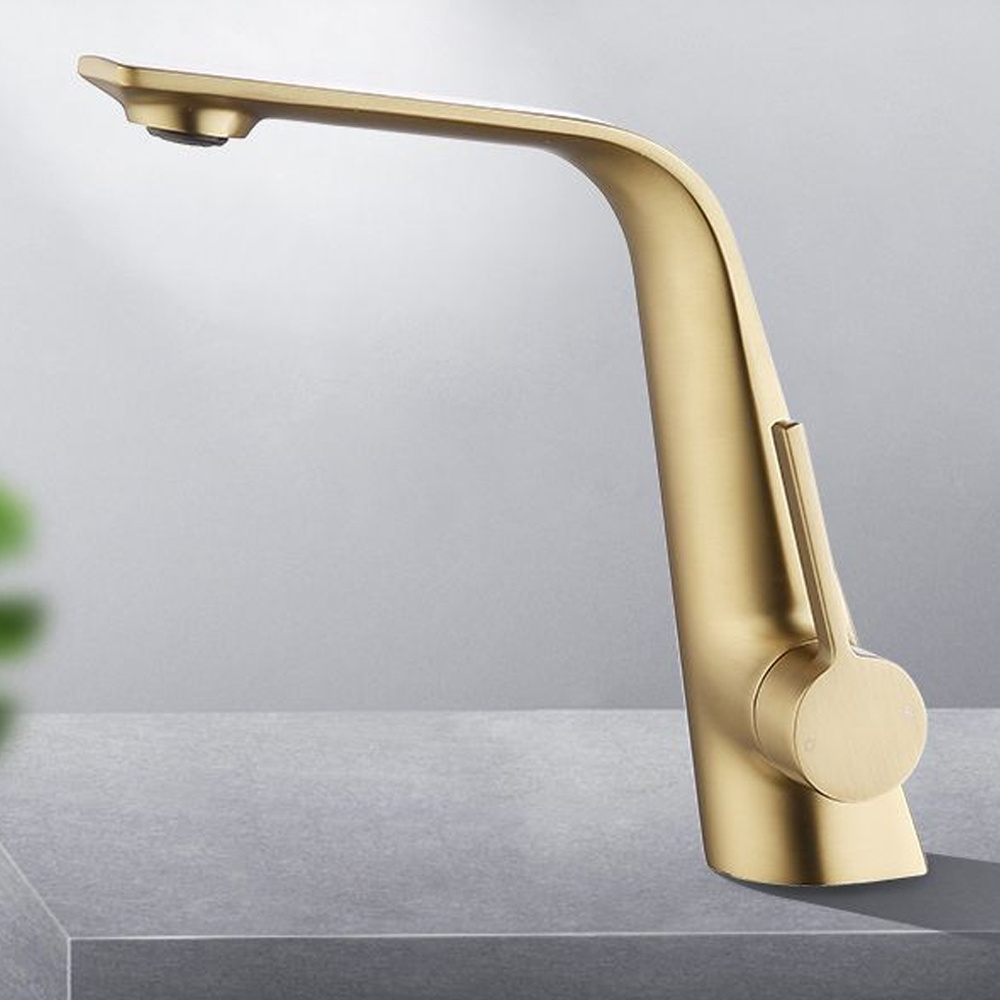 All copper faucet hot and cold wash basin bathroom wash basin