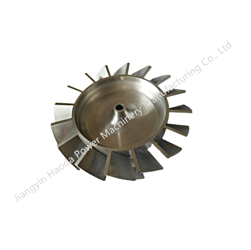 Machined propeller parts, aluminum alloy marine five blade turbine blades, impeller, five axis CNC machining parts