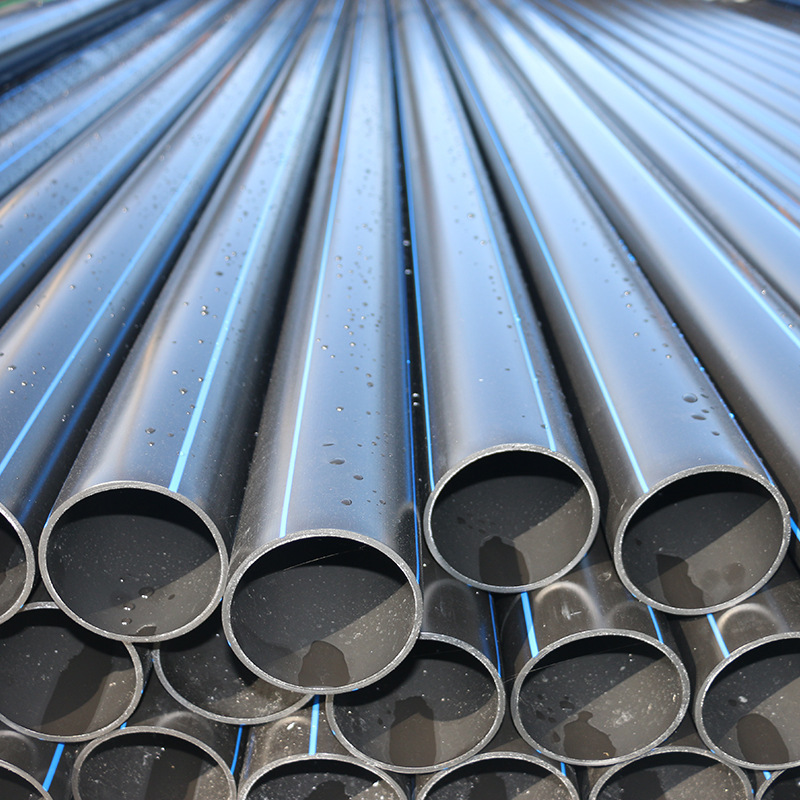 China Manufacture Dn500mm 450mm 400mm Pn16 Pn10 Sdr 11 Sdr 17 Pe 100 High Density Polypropylene water supply Pipes Hdpe Pipe