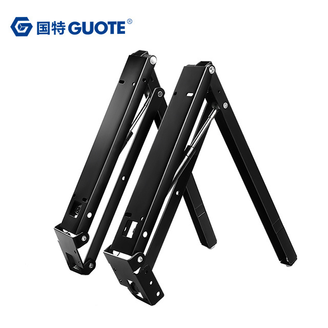 GUOTE Folding Sofa Bed Mechanism Folding Sofa Bed Mechanism Shelf Folding Mechanism Accessories Wardrobe Closet Gas Spring Lift