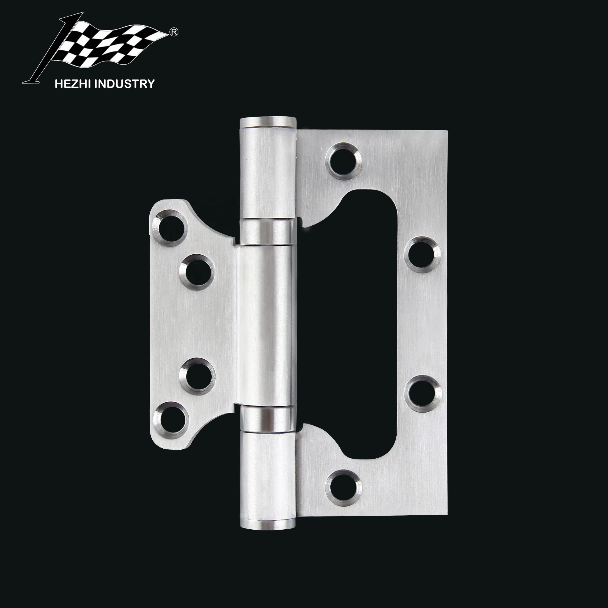 HEZHI 4x3x2.8 big barrel Home Use Wooden Door Stainless Steel Ball Bearing Flush Hinge