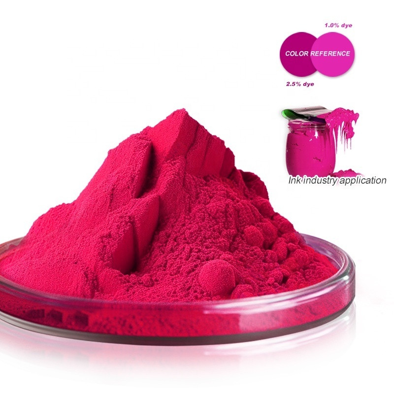 Magenta Metal Complex Dyes Solvent Red 127 Ink Dyestuffs for Printing Inks and the Ink Industry / Model Orasol Pink 478/5BLG