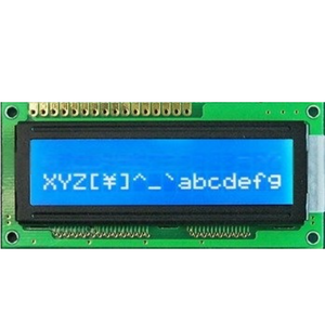 WC1602A 16 x 2 FACTORY supply 16x2 Character COB yellow green backlight monochrome STN lcd Module