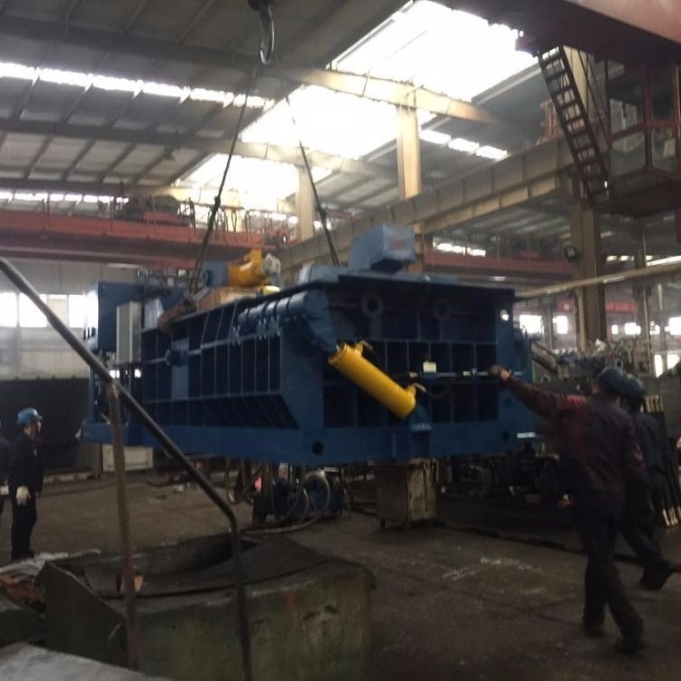 Scrap Car Baler Machine Hydraulic Driven For Sale Scrap Metal Compactor Press