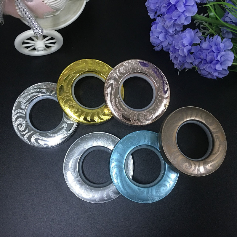 2024 new curtain rod plastic ring cloth design