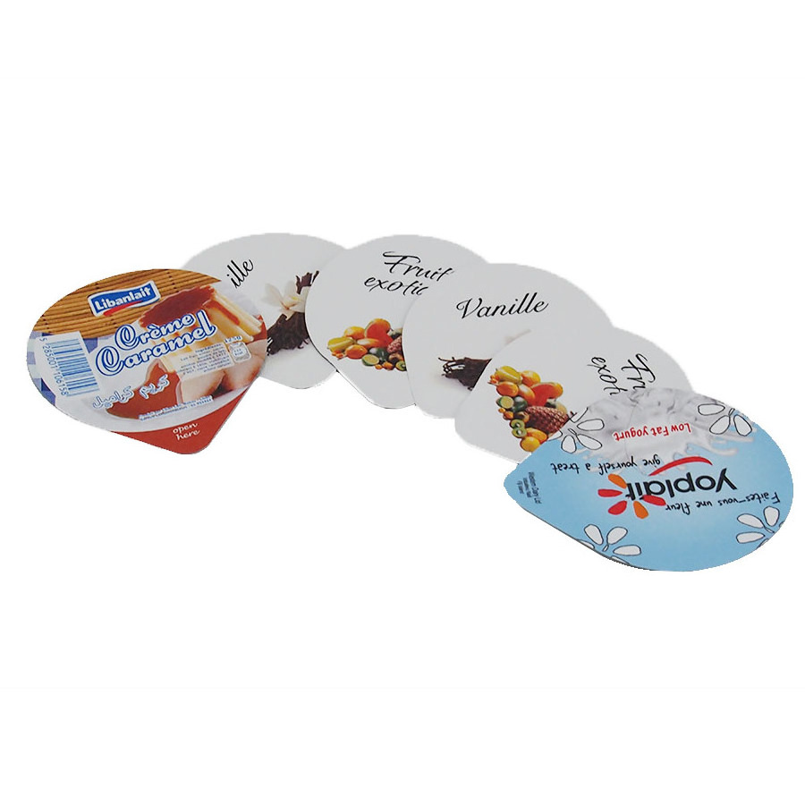 Die Cut Aluminium Foil Lids For Jelly