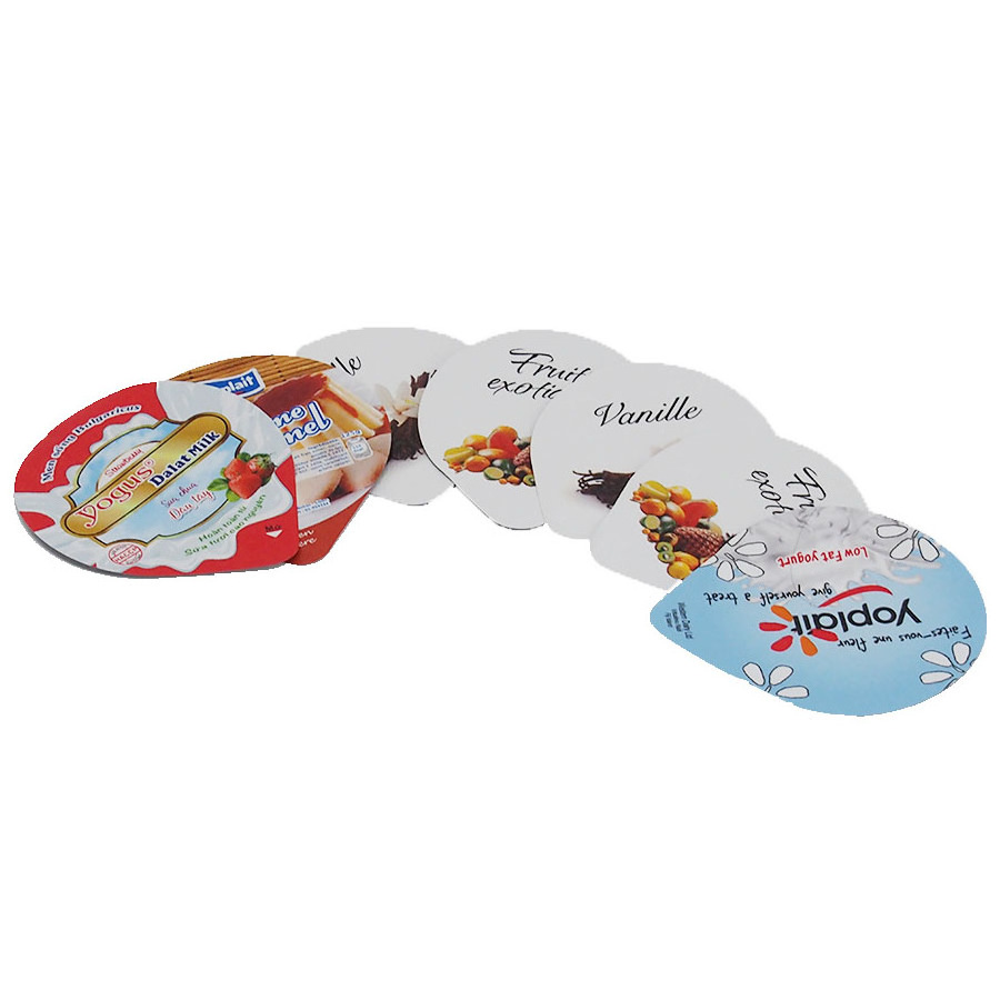 Die Cut Aluminium Foil Lids For Jelly