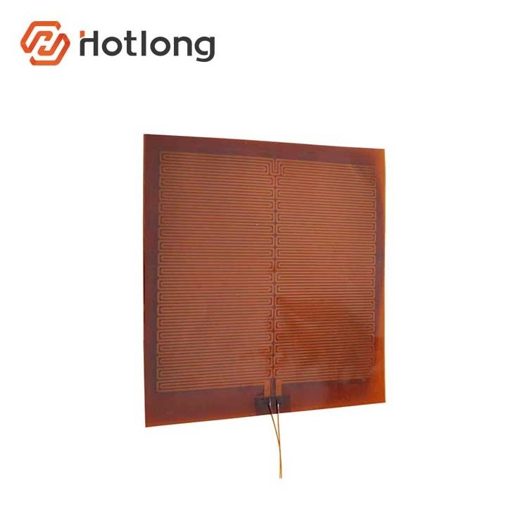 pi round kapton heating film polyimide film heating heater tape