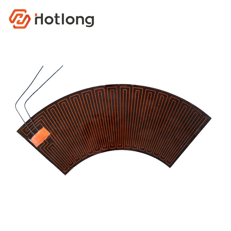 24x98mm 40w 24v 3d pi flexible kapton film polyimide infrared heater