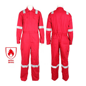 Safety Workwear Fire Retardant Clothes Flame Resistant Industrial Safety fr Coverall inherent flame resistant Aramid coverall