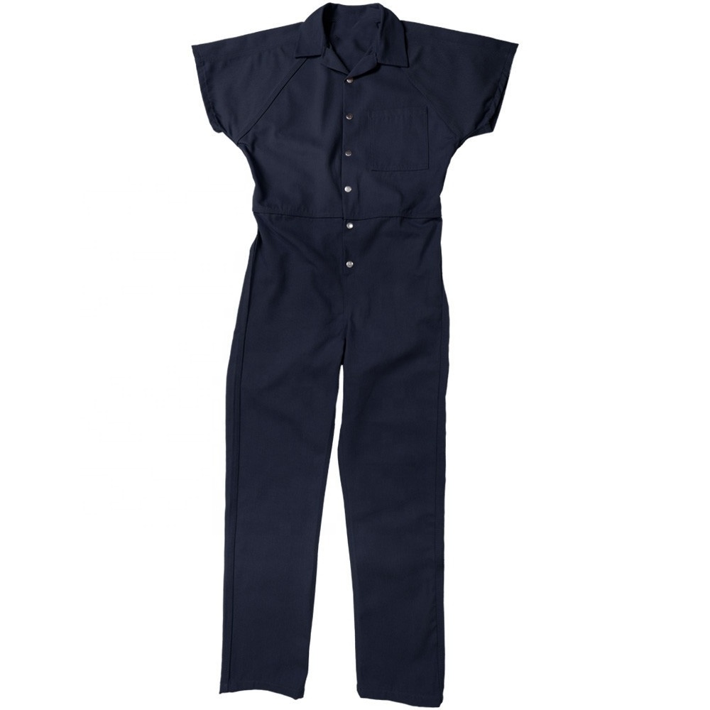 Manufacturers Wholesale Custom Mechanic Worker Jumpsuit One Piece Overalls Work Clothes for 100% Cotton Adults Clothing