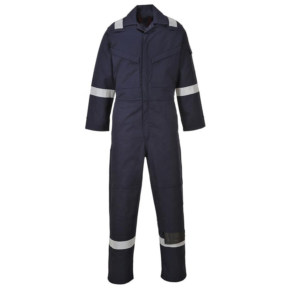 Hot Sale Custom Solid Color Hi-vis Chemical Acid Alkali Resistant Suit For Oil And Gas Workwear