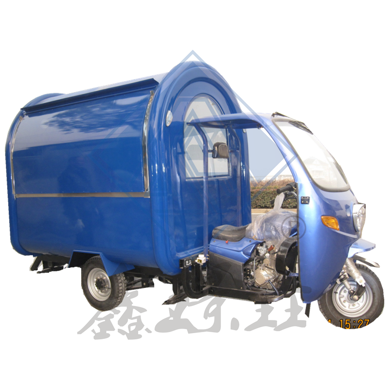 Motorcycle With Windshield Stall Three Wheeled Snack Cart Multifunctional Cart Mobile Fast Food Barbecue Night Market Food Cart