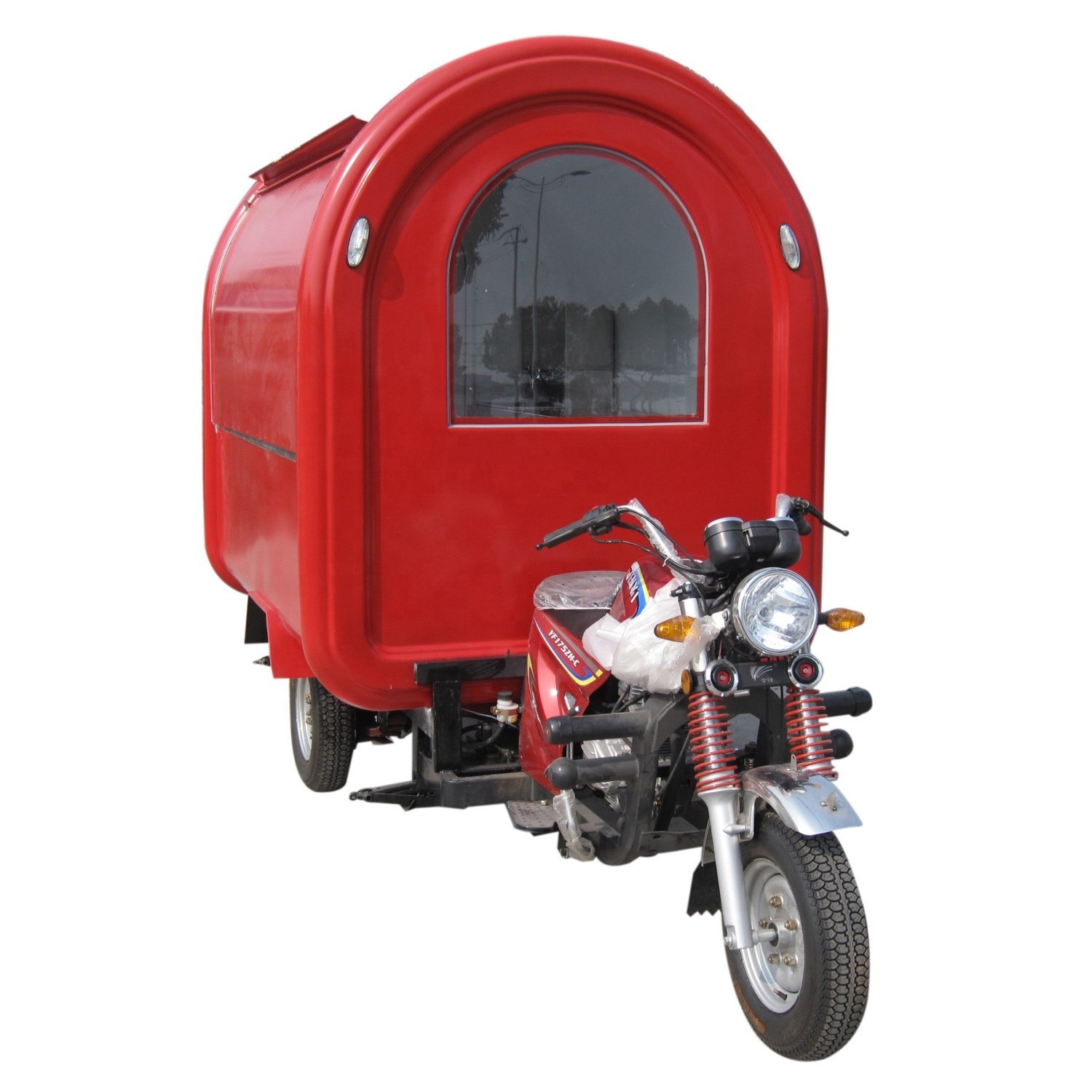 Motorcycle Food Tricycle Cart Mobility Scooter Trailer Food Truck for Sale