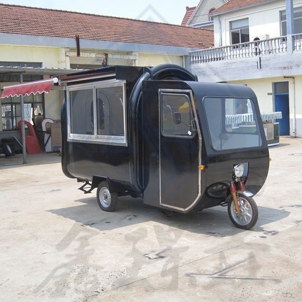 Mobile fast food trailer air stream food truck street cooking equipment appliances umbrella food carts