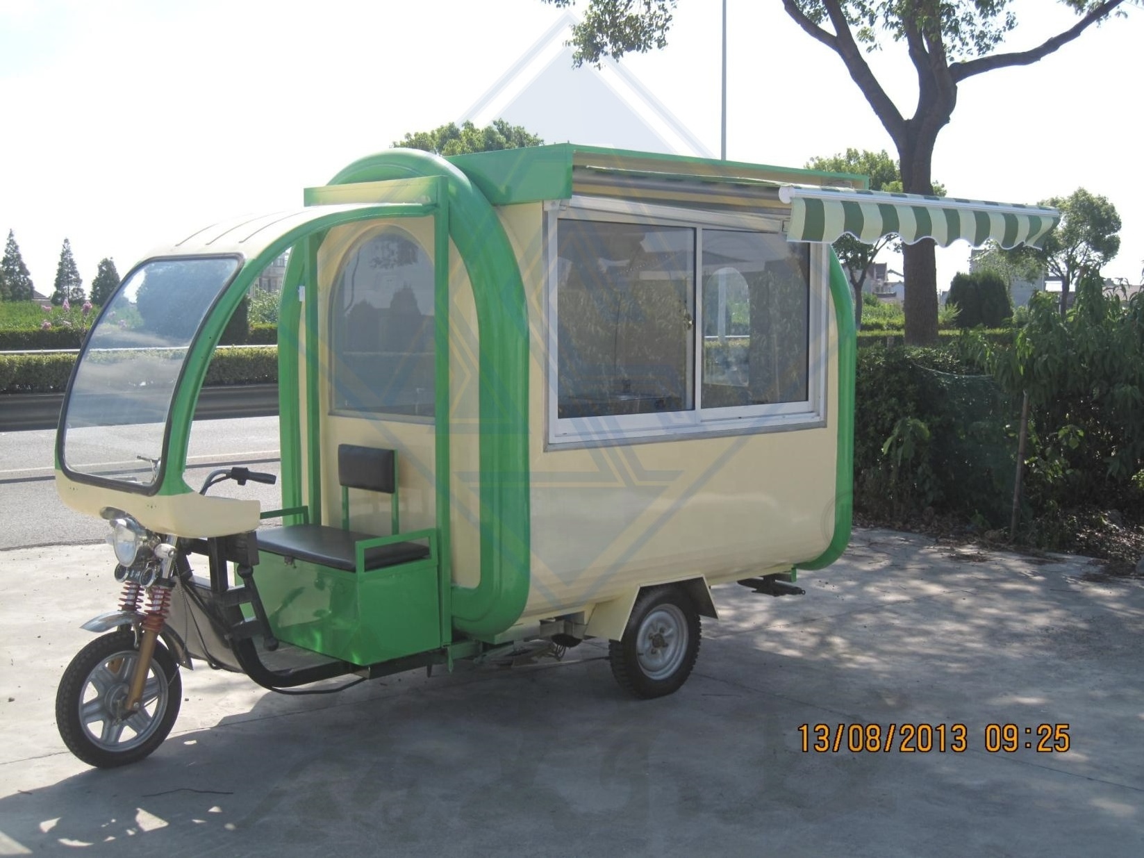 Mobile fast food trailer air stream food truck street cooking equipment appliances umbrella food carts