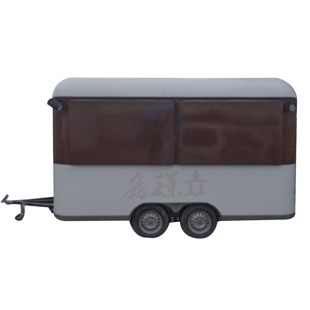 Customized Mobile Street Fast Vending Carts For Bbq and Hot Dog Car Fast Food Car