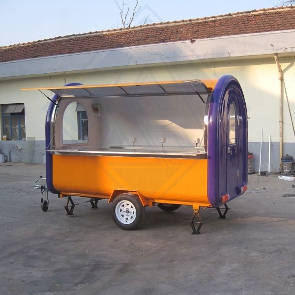 Electric bike for food delivery business mobile fast food trailer trucks snack