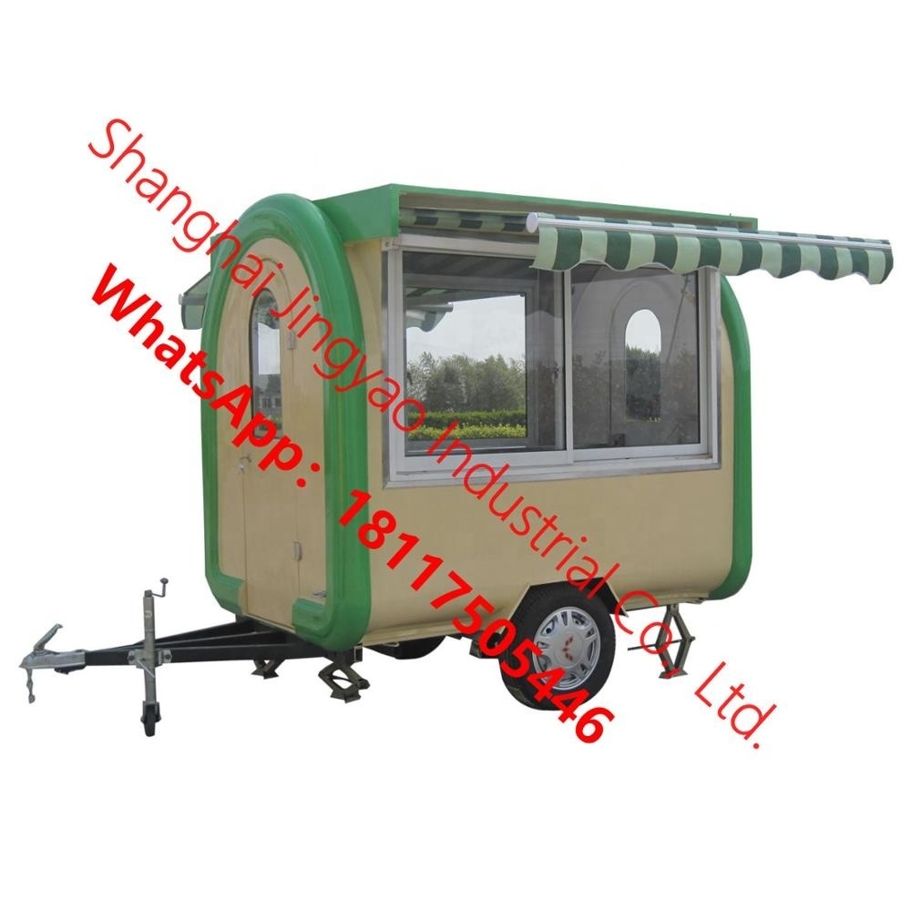 jy-FR220G Shanghai jy Hot dog food cart/ Retro Coffee bike /street mobile coffee trike shop