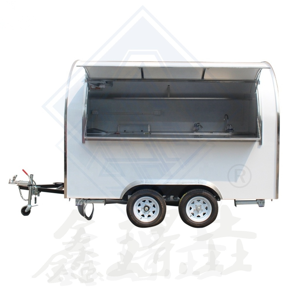 Electric bike for food delivery business mobile fast food trailer trucks snack