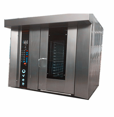 Commercial Bread Baking Oven bakery machinery 32 Trays rotary bread rack oven / Bakery equipment / Rotating baking oven