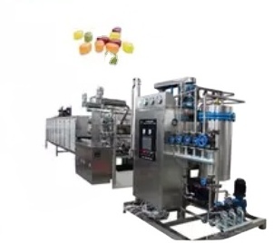 Small Lollipop Jelly Toffee Hard Candy Making Machine Candy Roller Pulling Cutting Machine