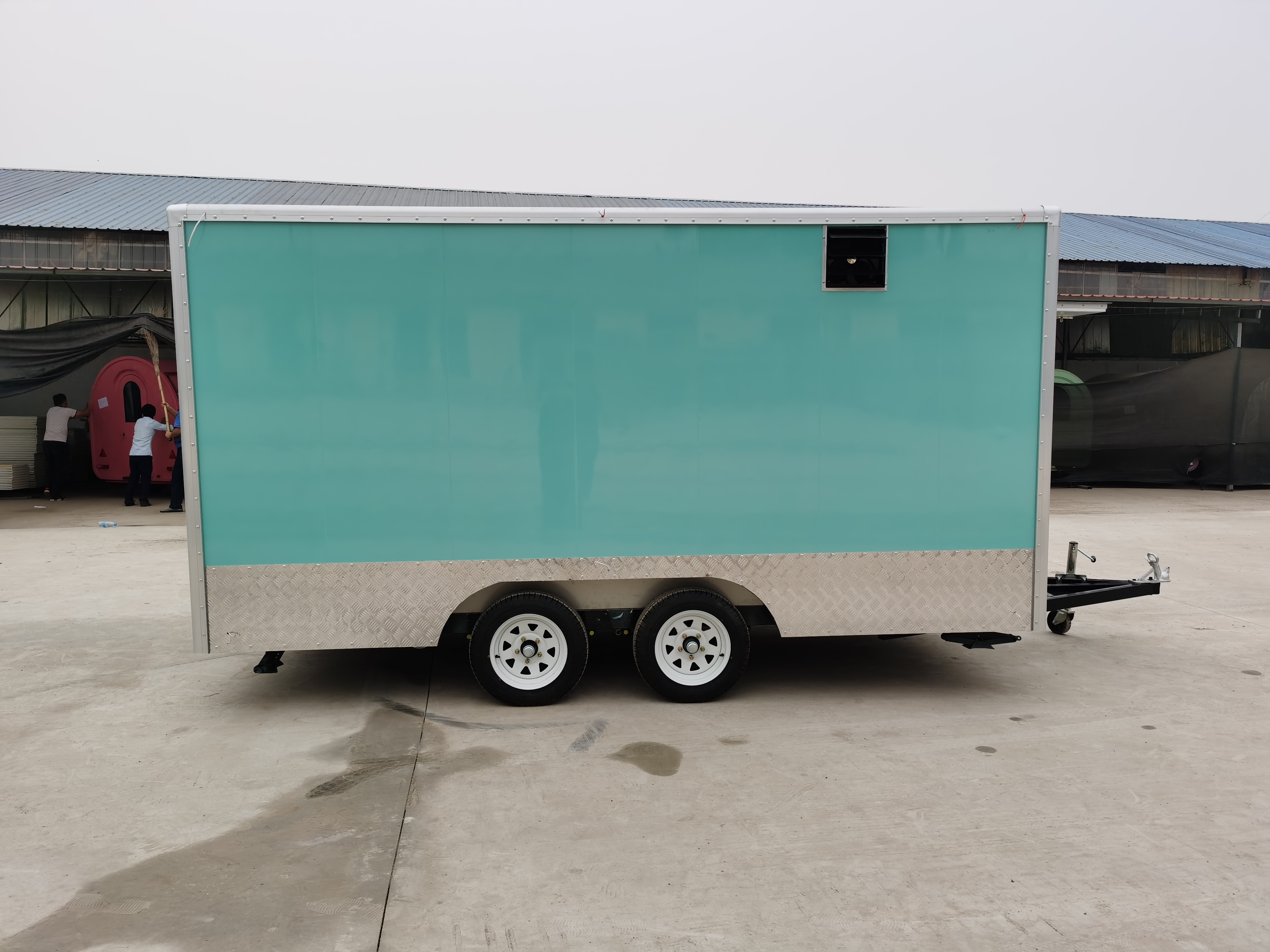 JY-FS400 China candy kiosk for sale roulotte fast food mobile food kiosk/trailer/truck food wagon trailer hot dog van for sale