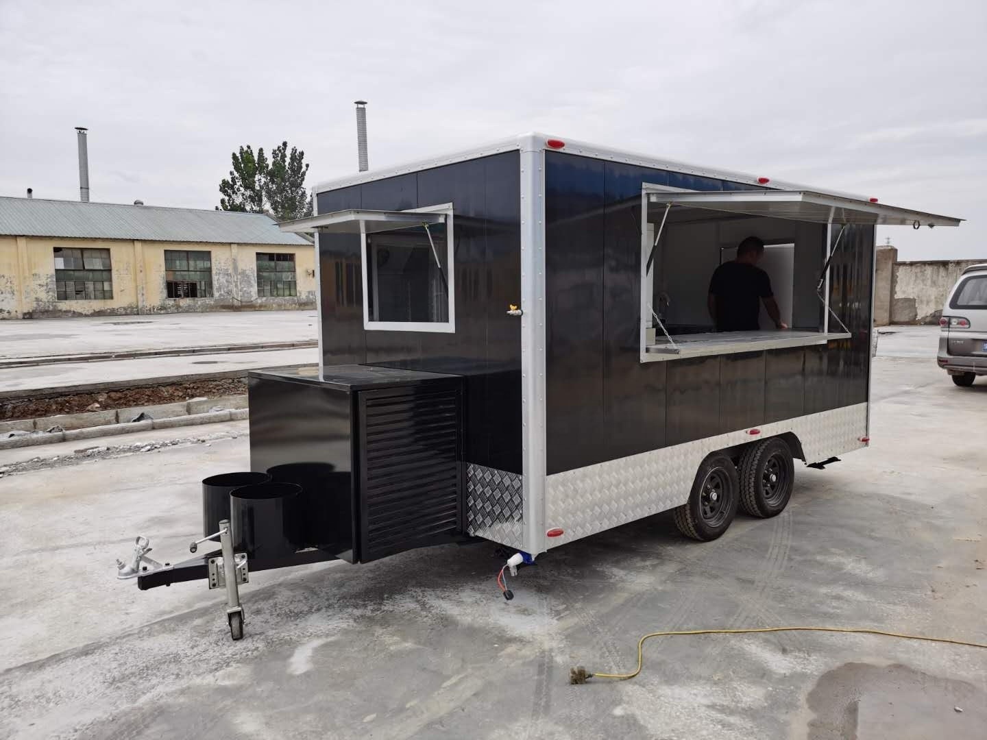 JY-FS400 New food cart mobile coffee car for juice used cart ice cream carts for sale