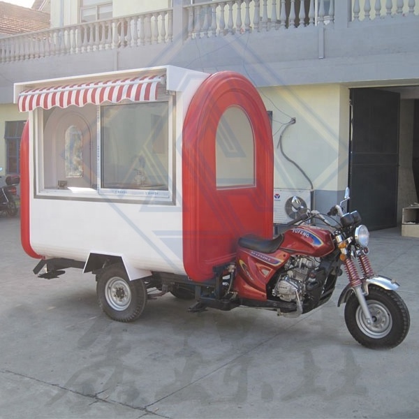 Mobile food kiosk coffee truck on beach mobile china factory price food cart