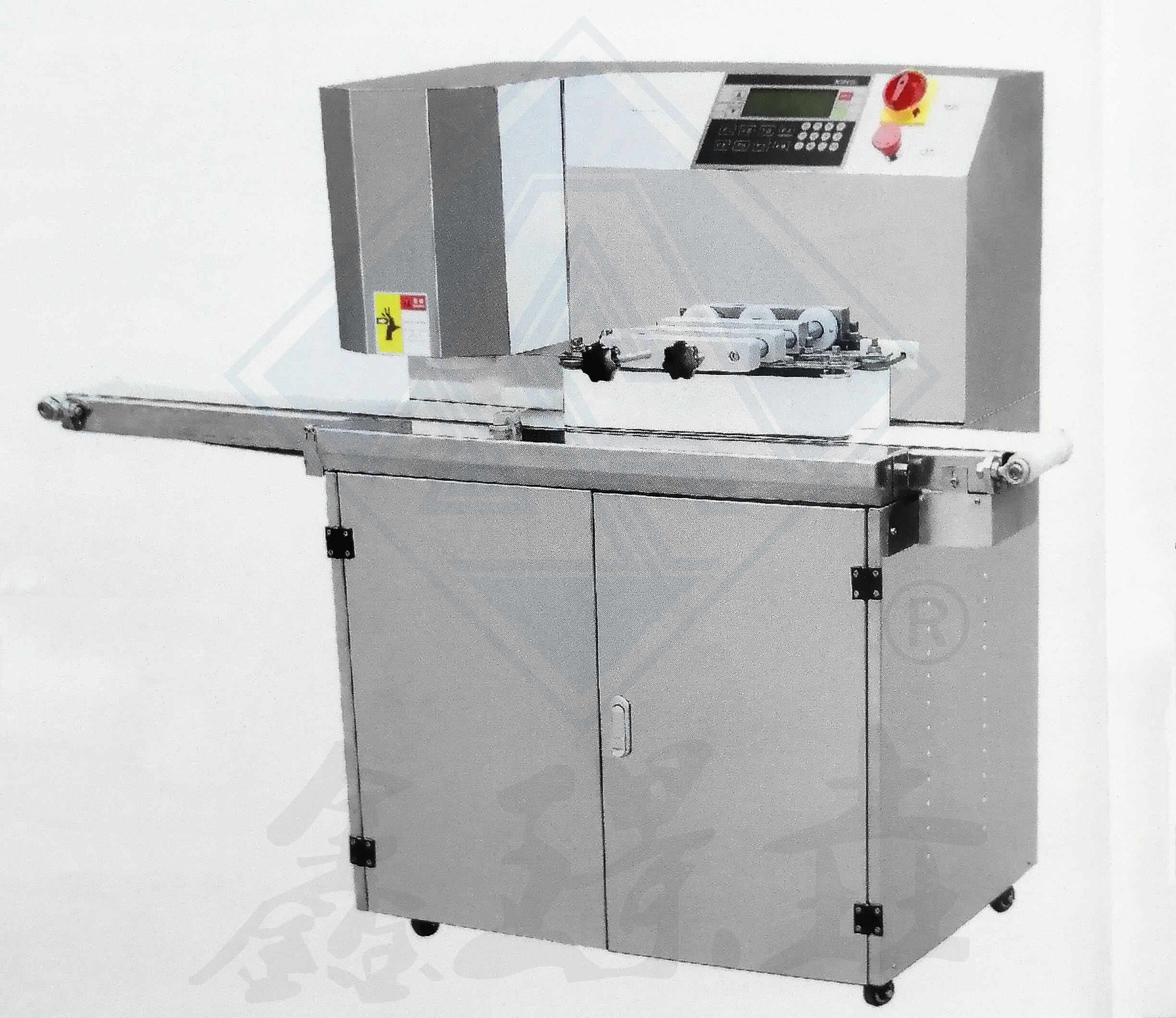 Full Automatic Mochi ice cream maamoul making machine encrusting baking mooncakes with forming machine