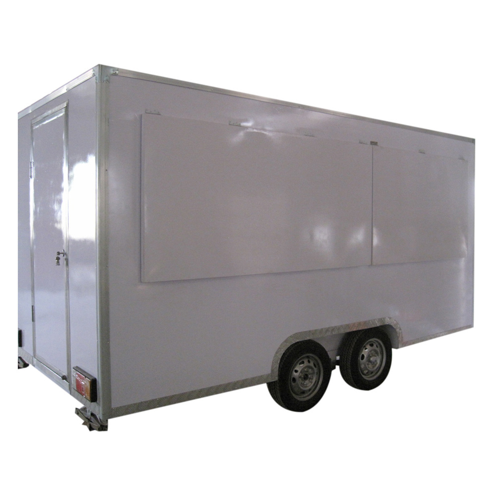 2.2 meter small mobile food truck for slush hot dog with deep fryer and frige/freezer