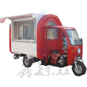 Motorcycle With Windshield Stall Three Wheeled Snack Cart Multifunctional Cart Mobile Fast Food Barbecue Night Market Food Cart