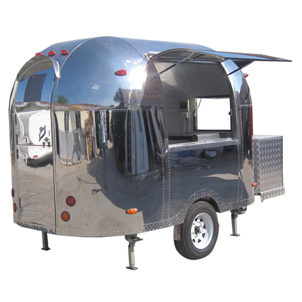 Commercial Airstream Food Truck Mobile Canteen Trucks For Sale  Mobile Food Trailer Vintage