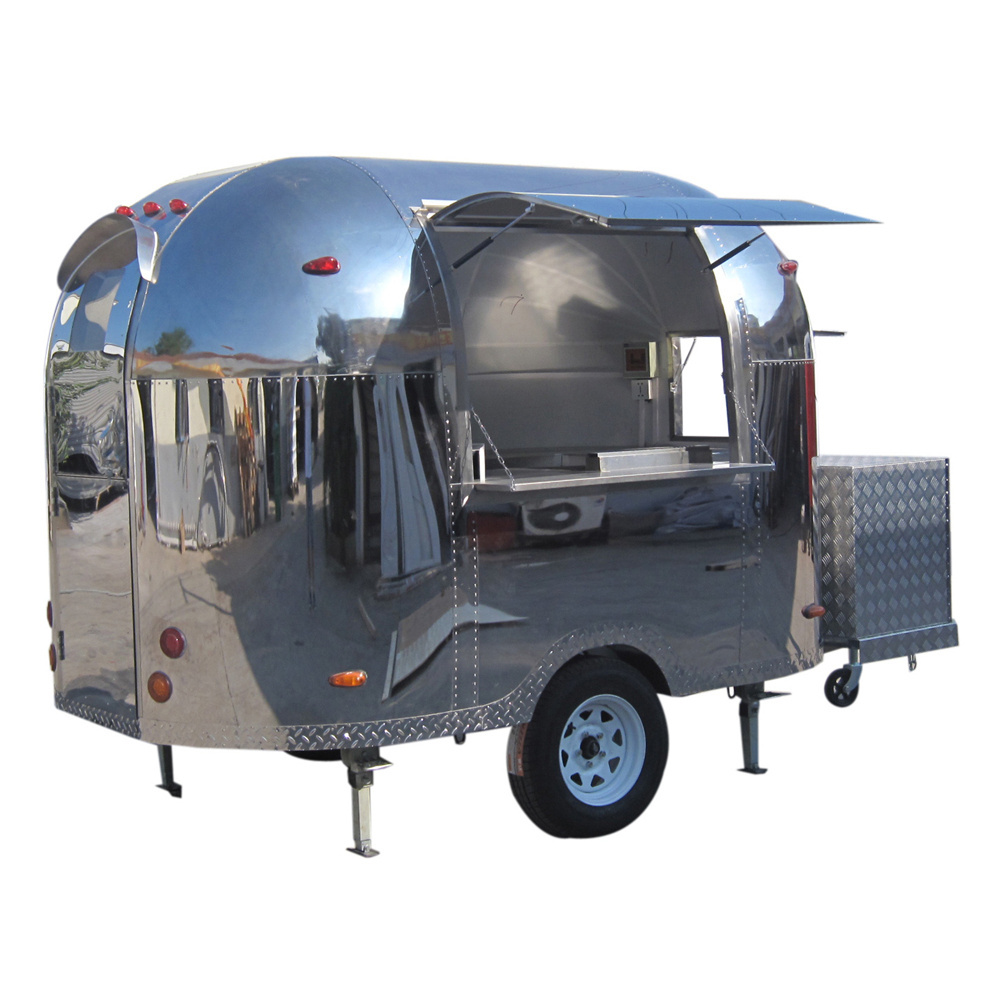 Commercial Airstream Food Truck Mobile Canteen Trucks For Sale  Mobile Food Trailer Vintage