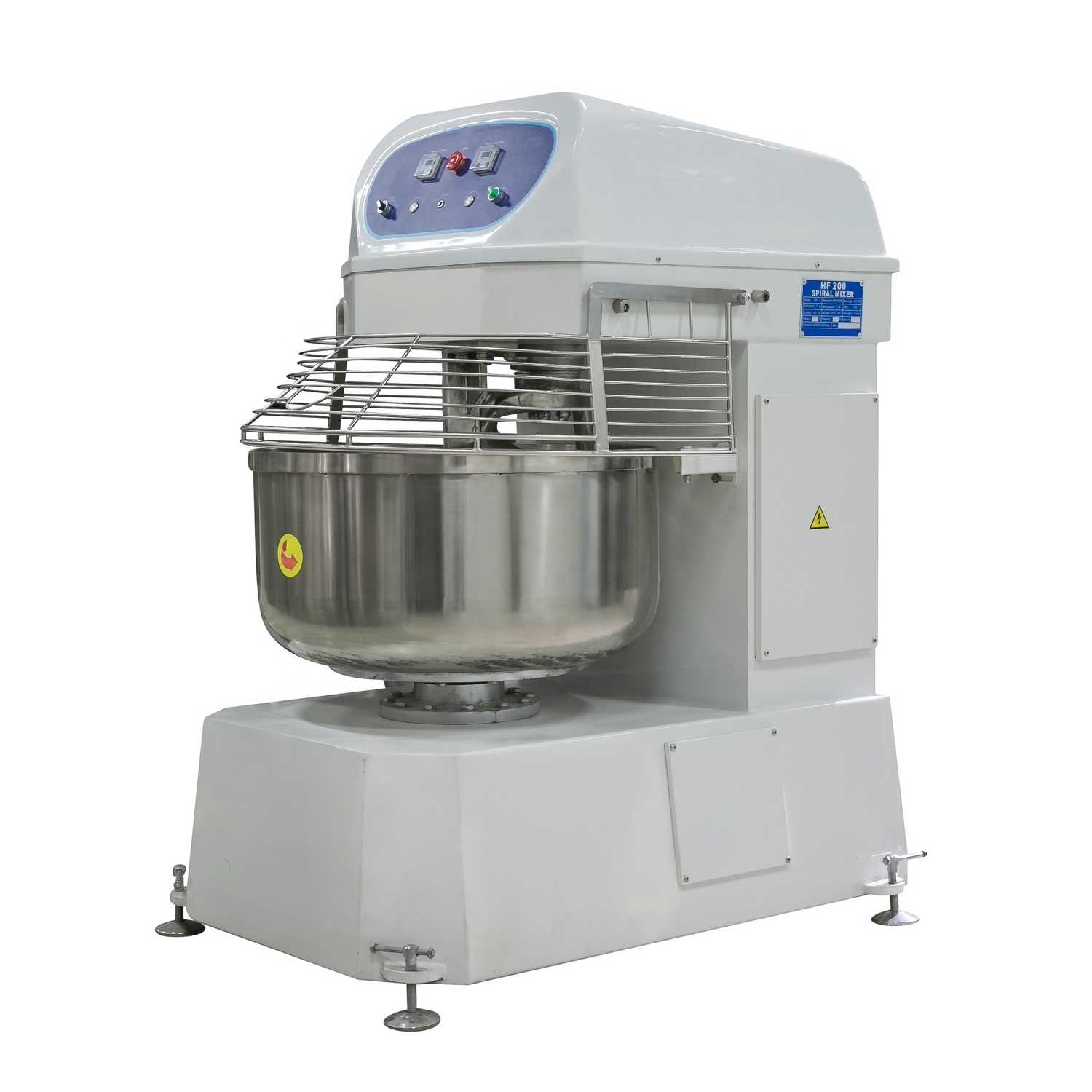 Whole Bakery Line Oven Mixer Industrial Bread Making Machines / Dough Mixer 150kg